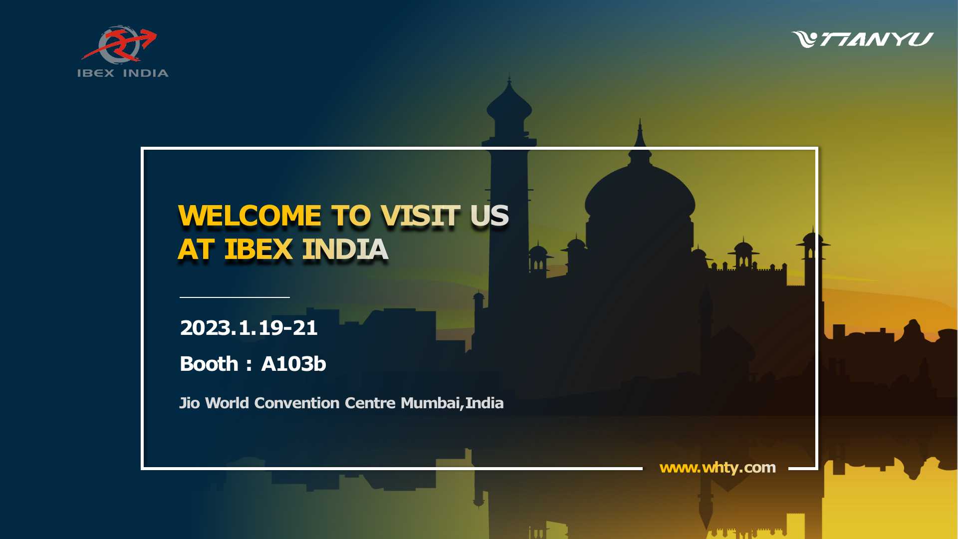 Tianyu at IBEX INDIA 2023: Showcasing Innovations in the BFSI Tech & Fintech Industry