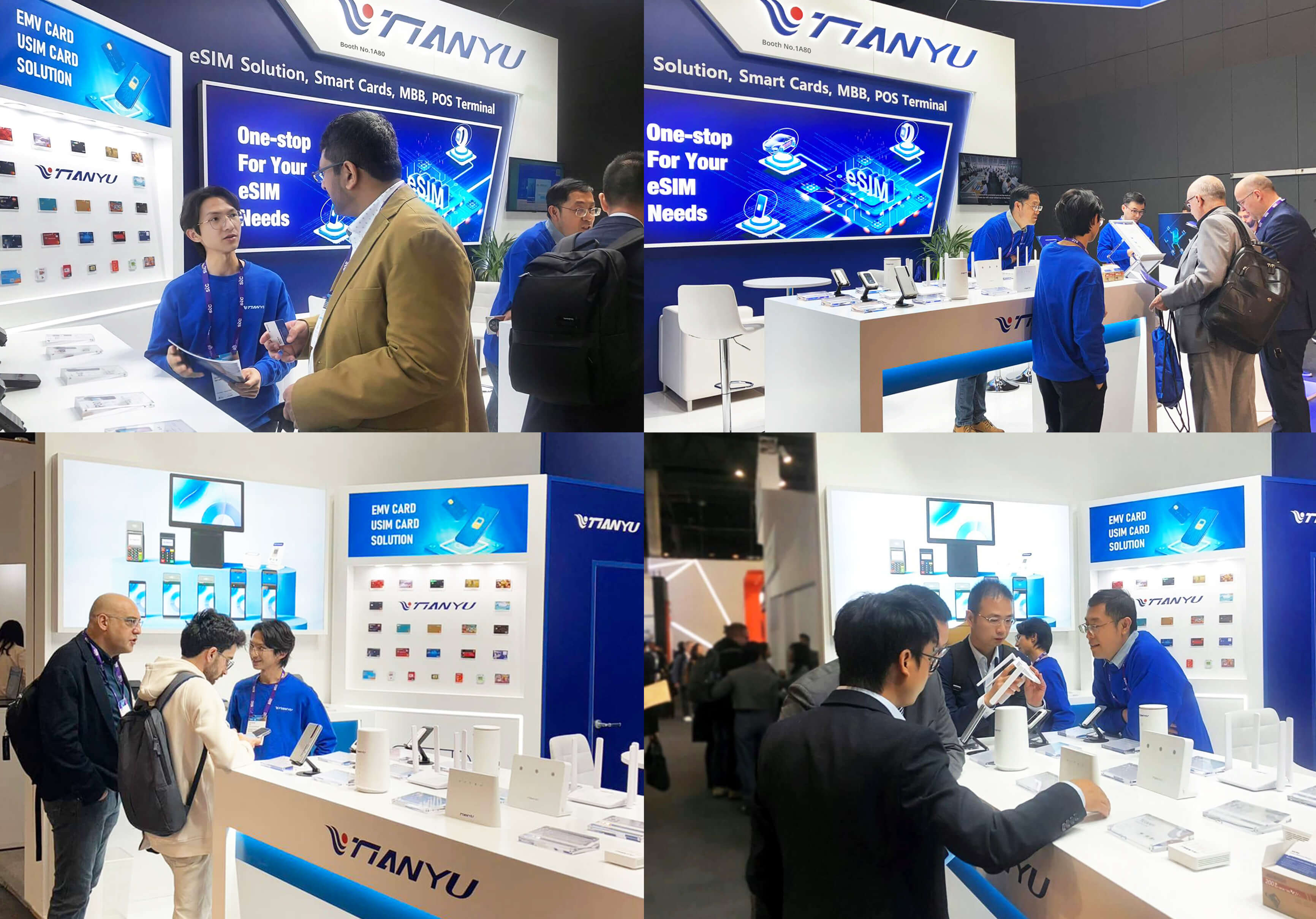 Tianyu Shines at MWC 2024, Exploring Future Tech Trends